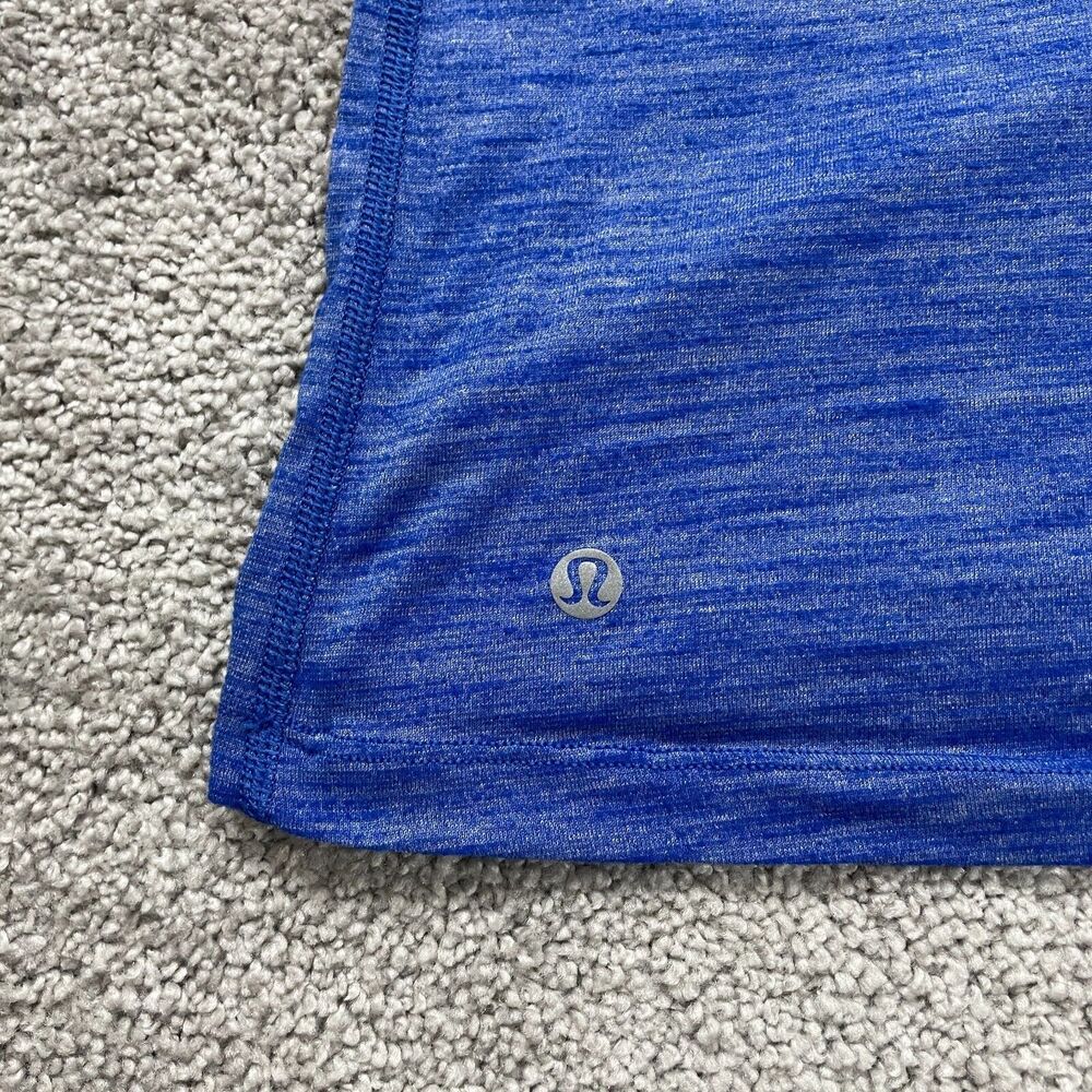 Blue Women's Racerback Tank Top - Picture 4 of 8